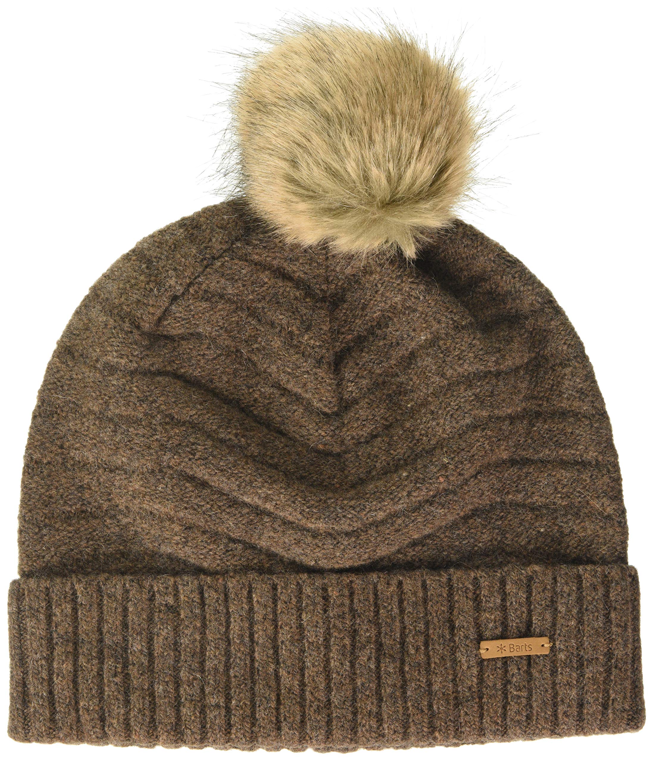 Barts Henriette Beanie Donna Grigio Alpaca Pompon