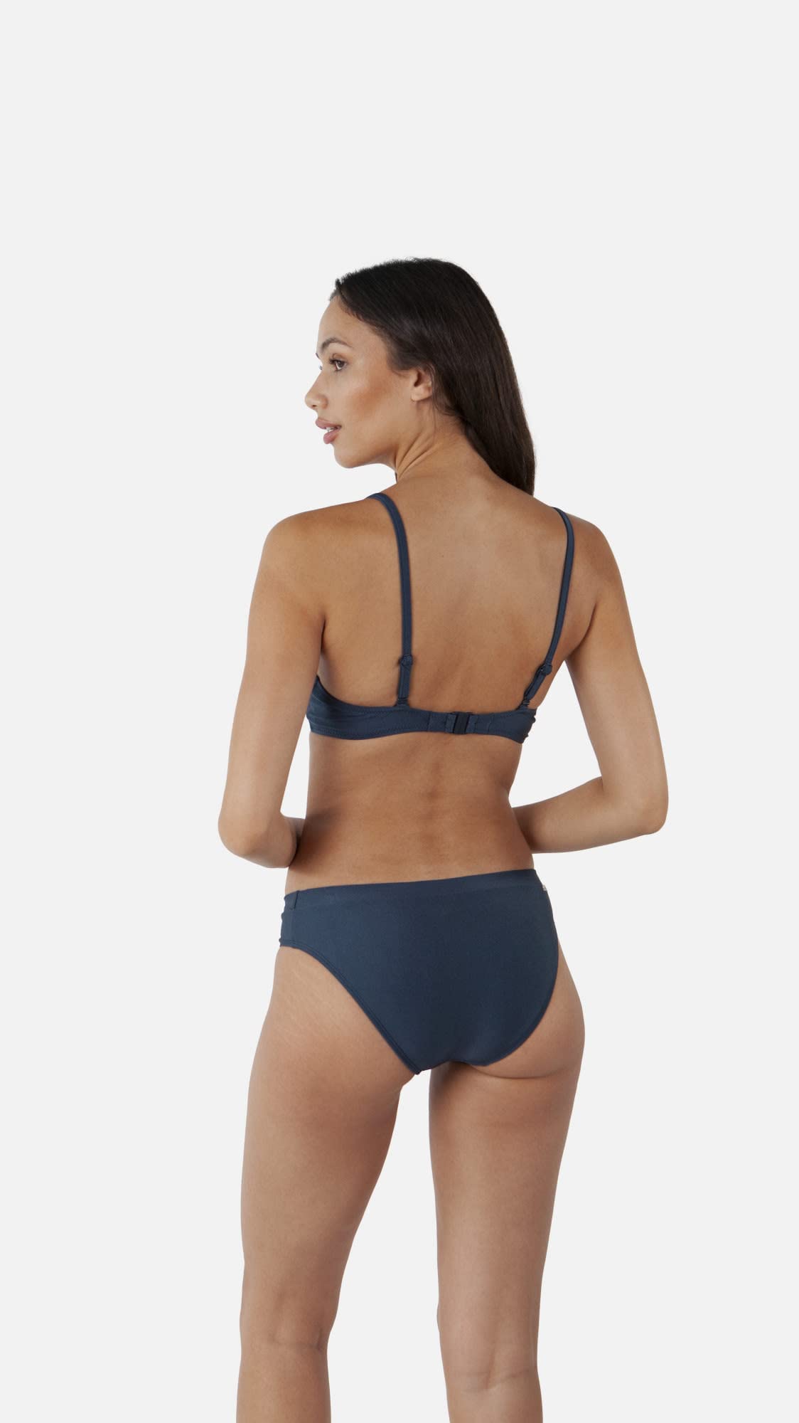 Barts Swimwear top bikini donna 40A/B navy tinta unita