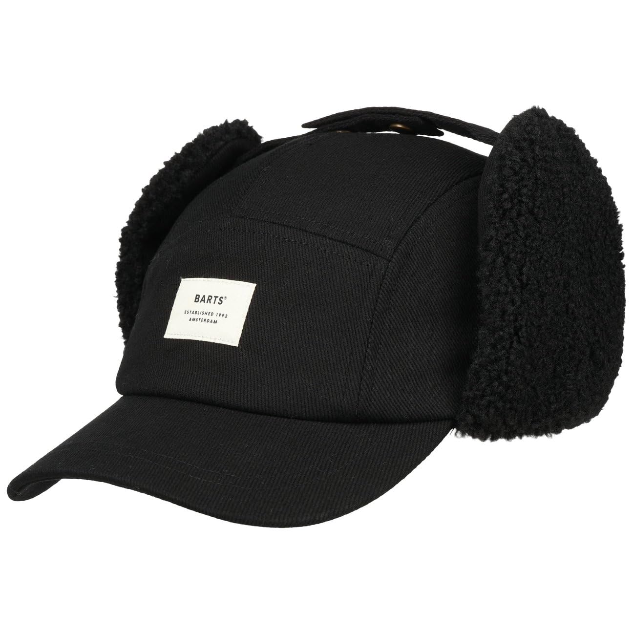 Barts Hafnar cappellino baseball uomo pile paraorecchie