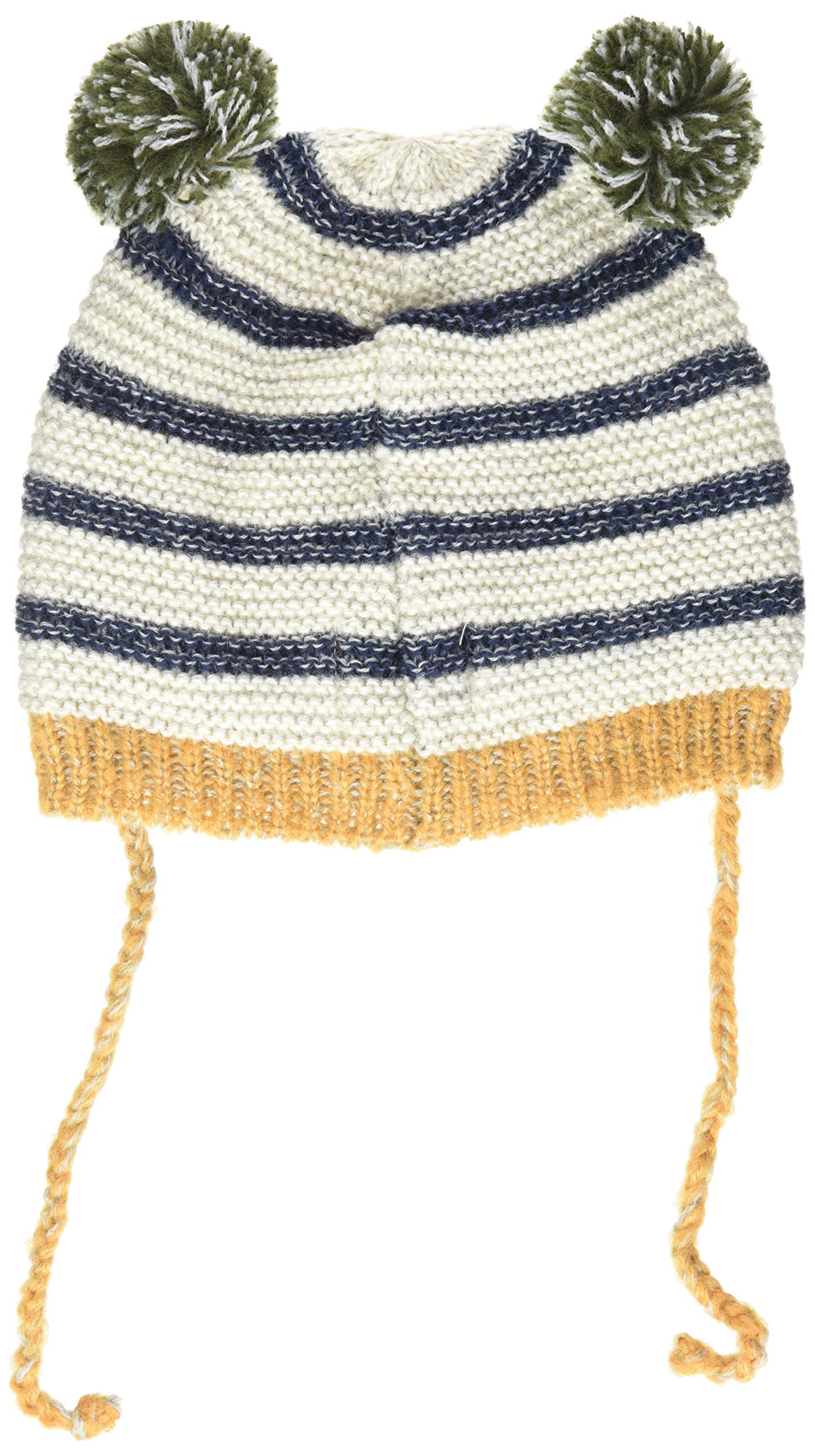 Barts Betje Beanie Berretto Bimbo Giallo Ocra con Pompon