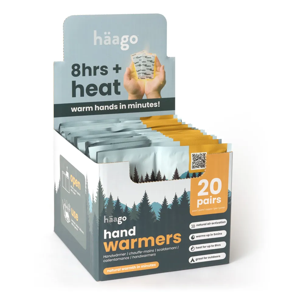 haago Hand Warmers scaldamani monouso 20 buste lunga durata