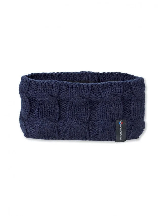Pipolaki Valeriane fascia donna pile nero invernale