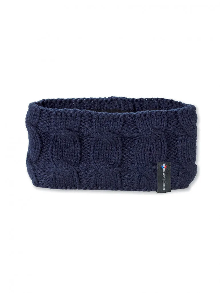 Pipolaki Valeriane fascia donna pile nero invernale
