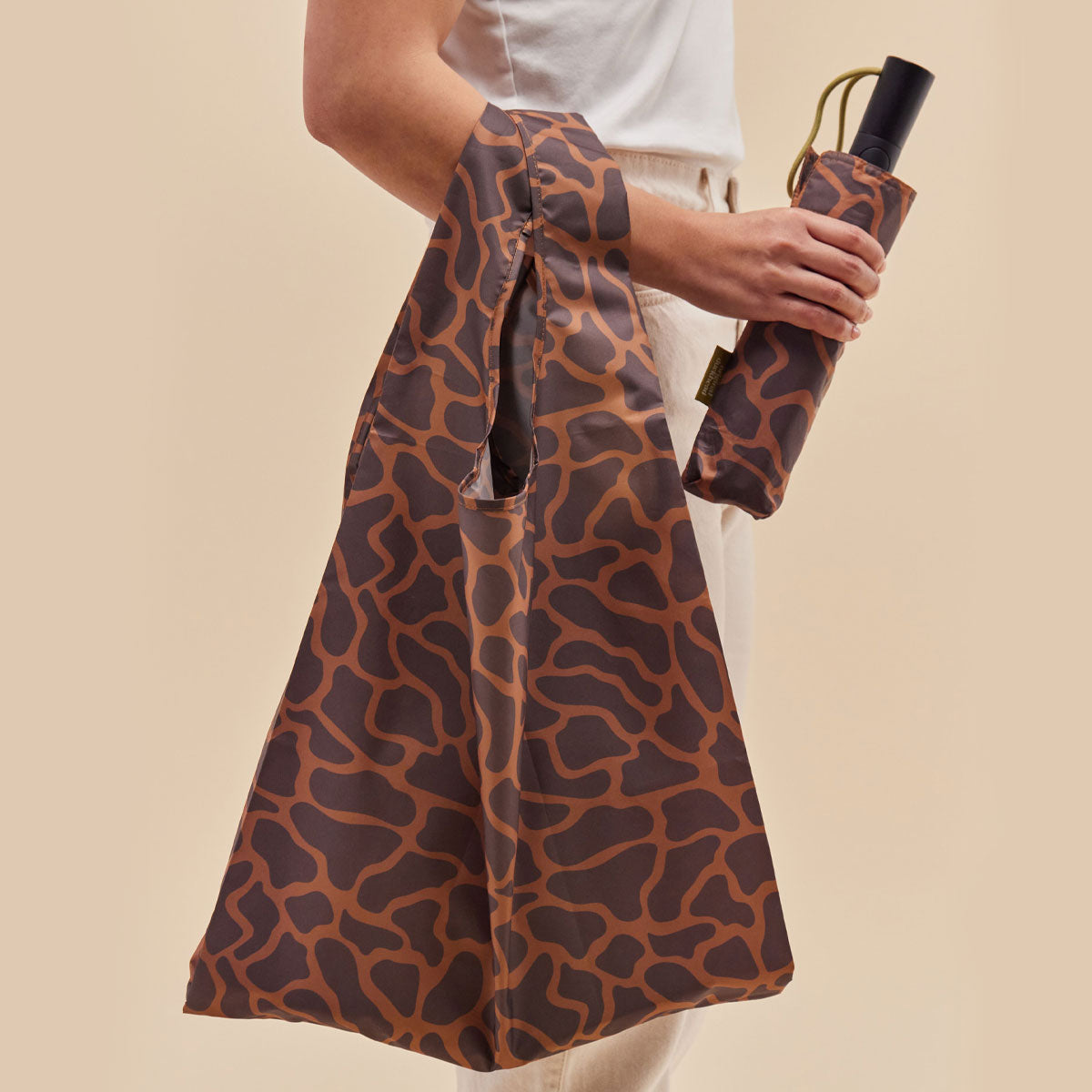 Original Duckhead Rainy Set Coffee Ombrello e Shopper