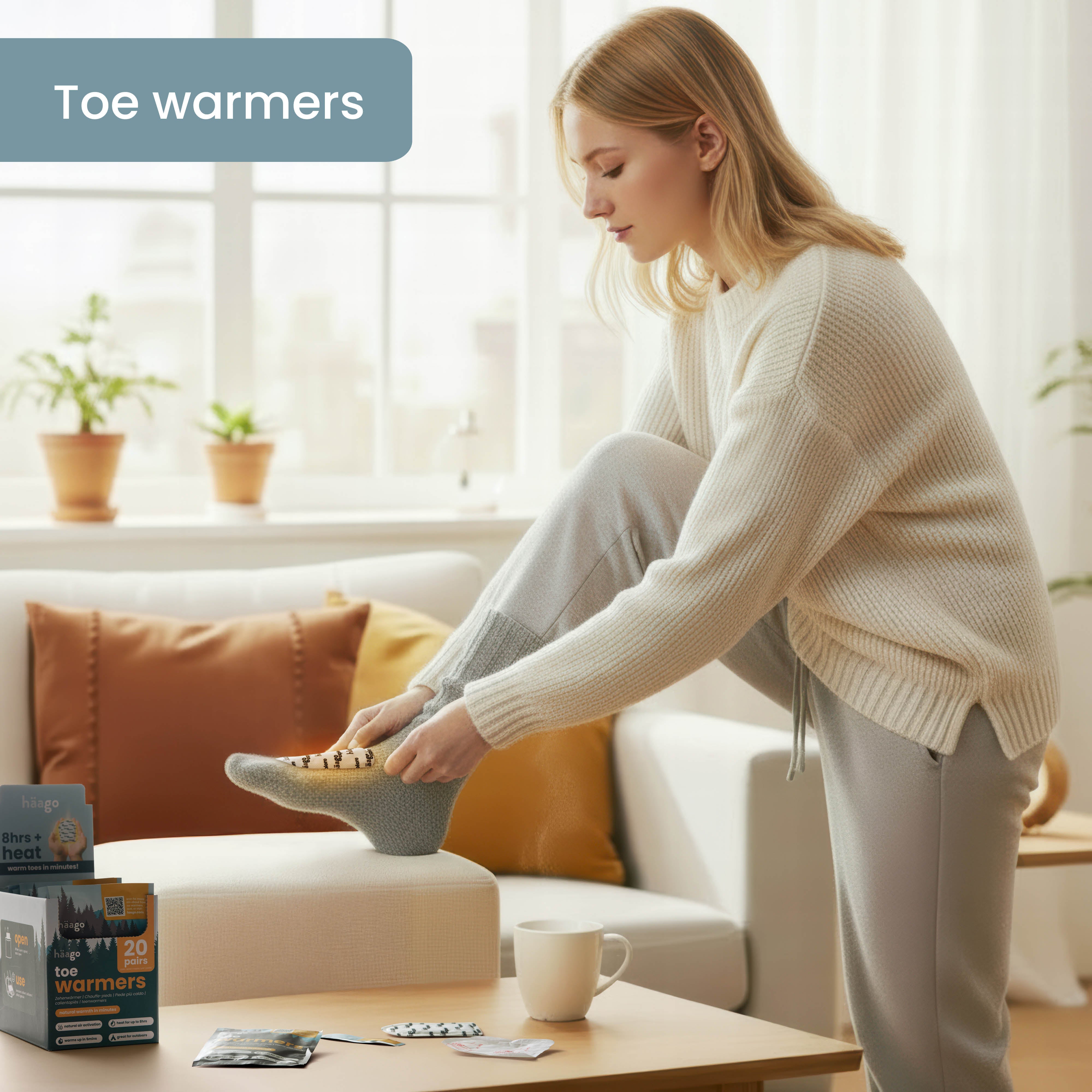 haago Foot Warmers Scaldapiedi 20 buste 10 ore