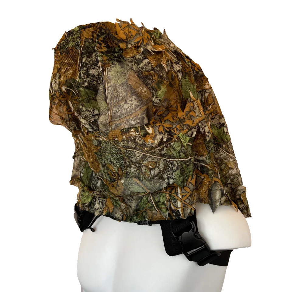 Oxaz Sur-capuche Overcap Cappuccio Mimetico 3D Foresta