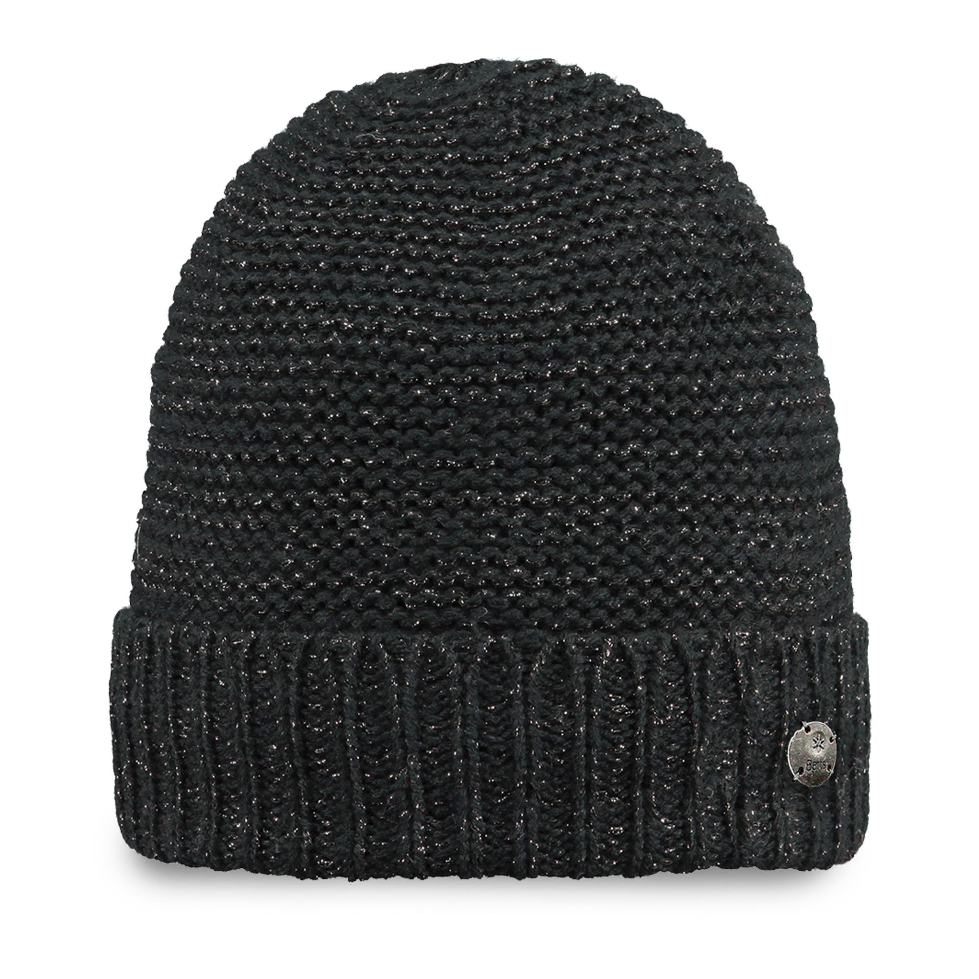 Barts Candice Beanie Donna Blu Taglia Unica Pile Luccicante