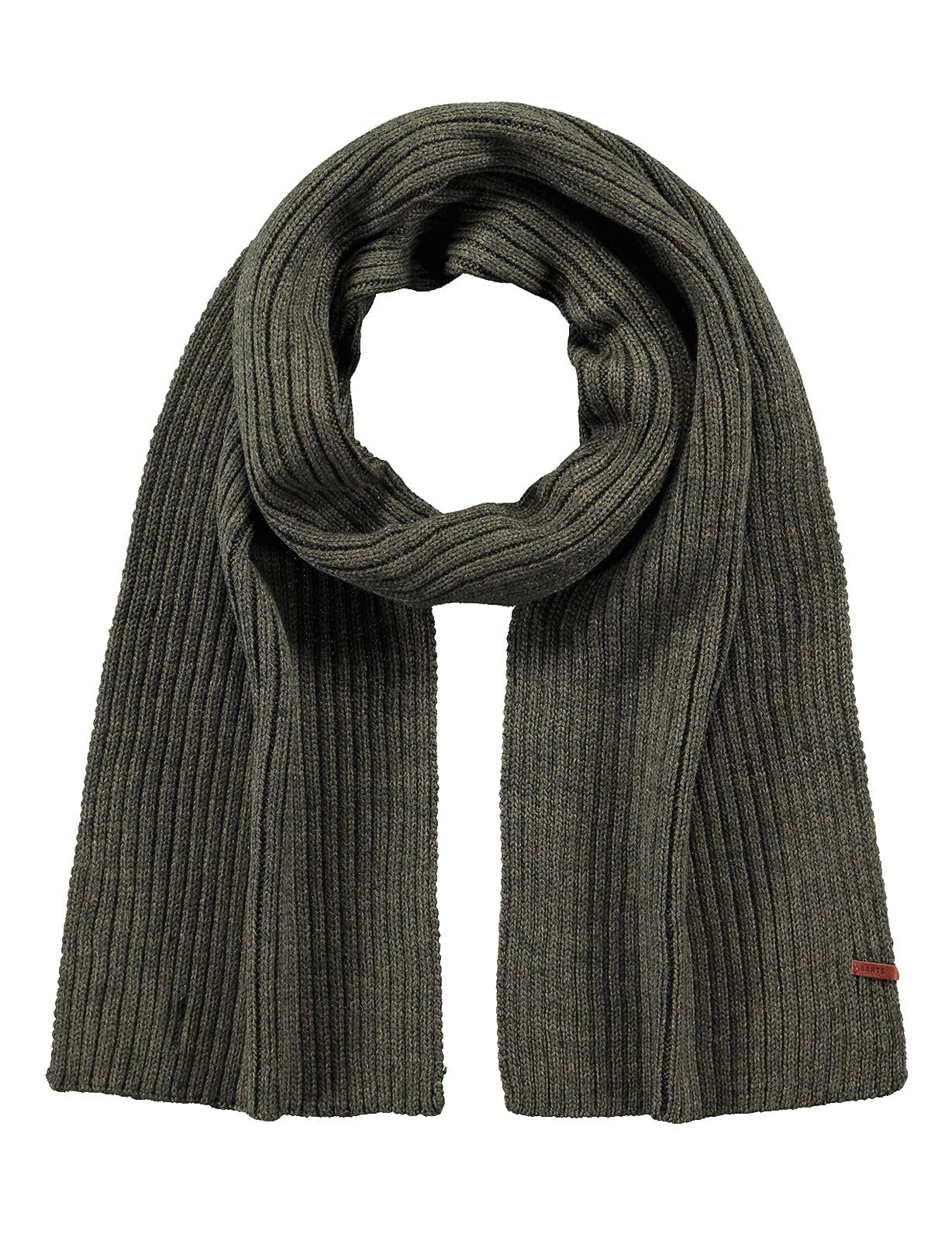 Barts Wilbert sciarpa invernale maglia nera calda unisex