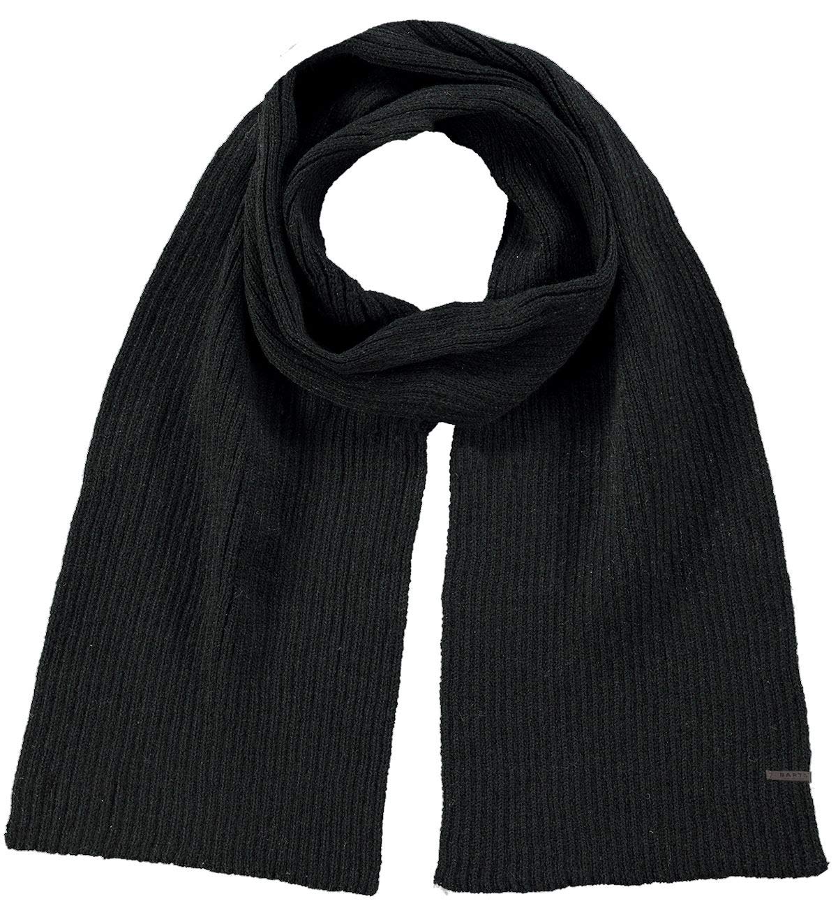 Barts Wilbert sciarpa invernale maglia nera calda unisex