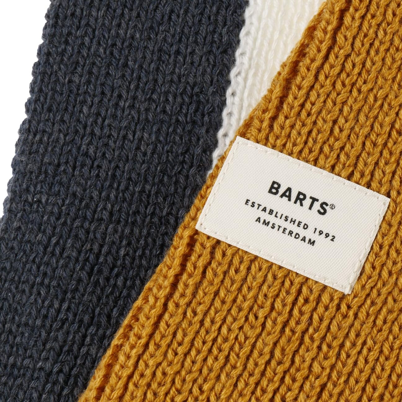 Barts Ardem Sciarpa Maglia Uomo Senape