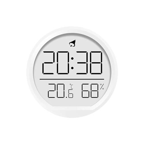 ThreeH Sveglia Multifunzione Orologio Digitale Bianco Temperatura Umidita