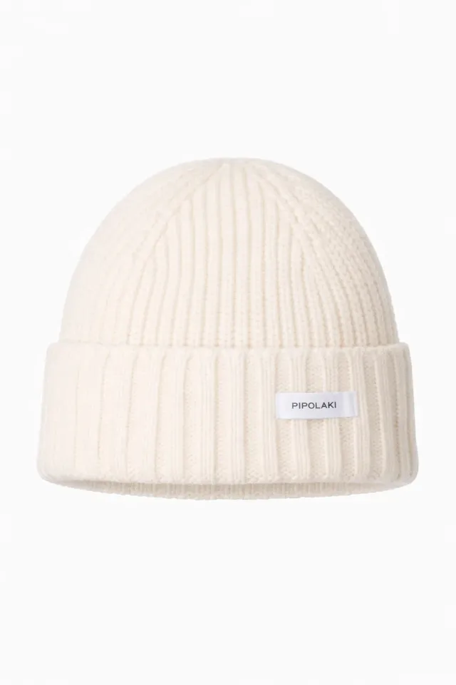 Pipolaki Serac berretto lana ecru unisex