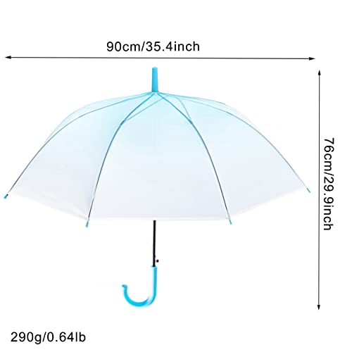 ThreeH Ombrello Bimbo Cupola Blu Automatico 90 cm