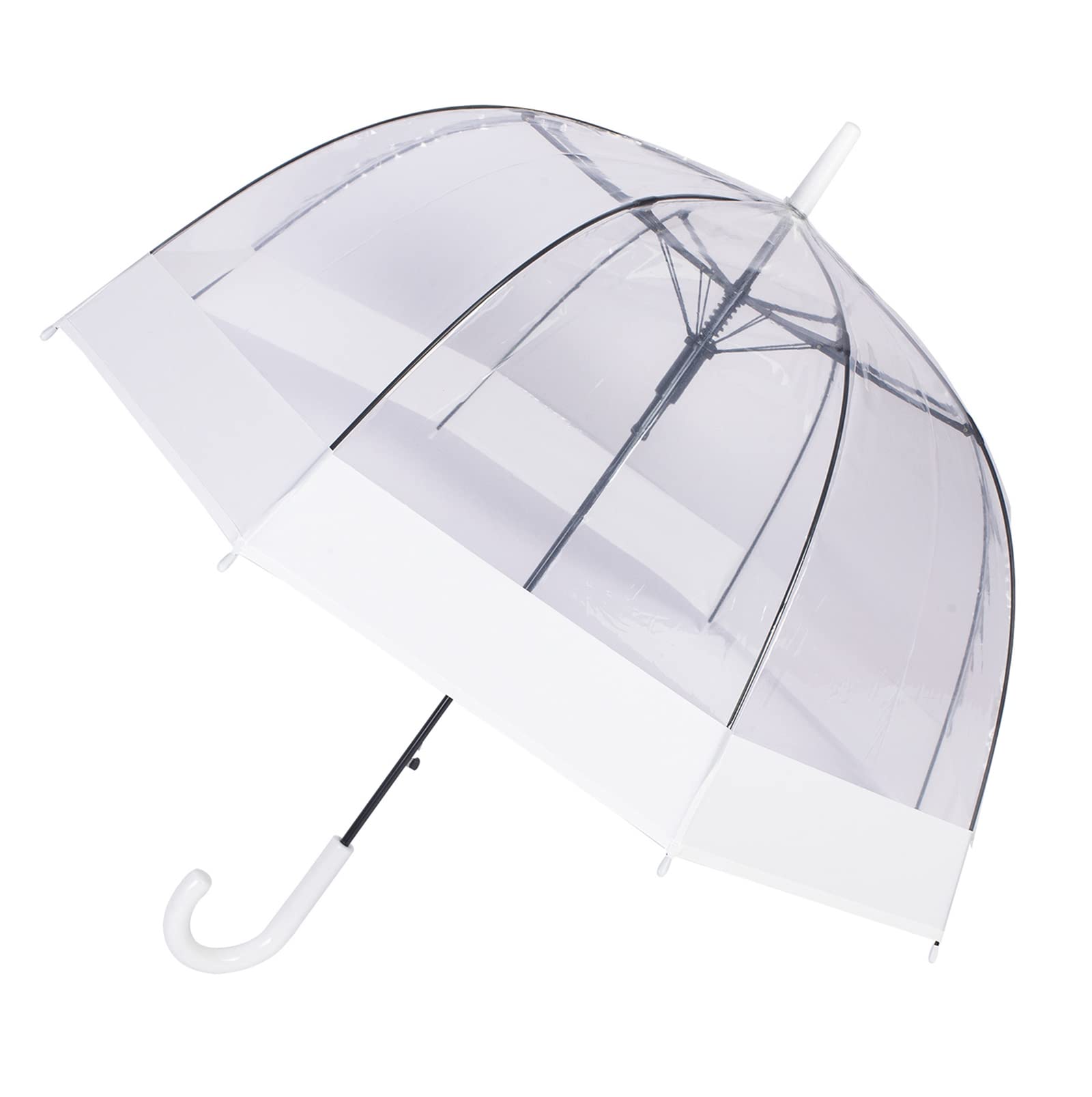 ThreeH Umbrellas grigio ombrello adulto trasparente automatico