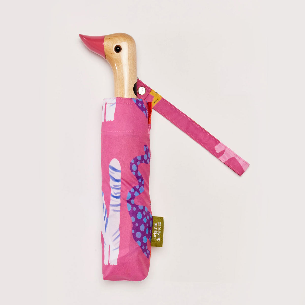 Original Duckhead Arty Cats ombrello fucsia