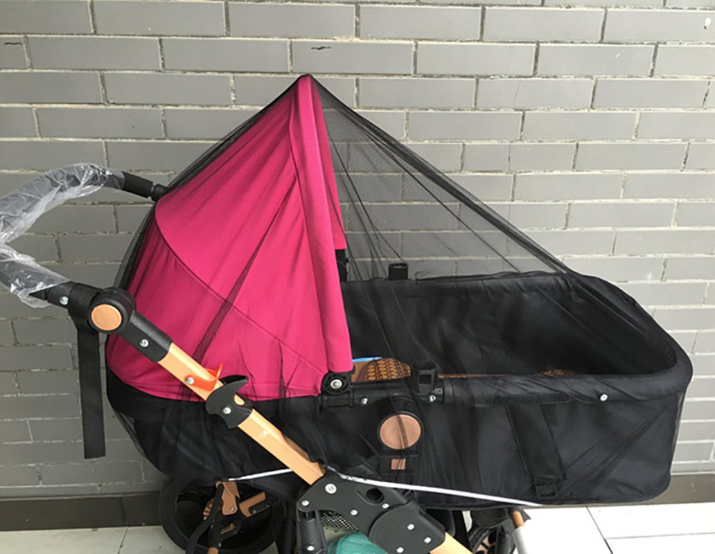 ThreeH BX07 Zanzariera Passeggino Universale Nera 150 cm
