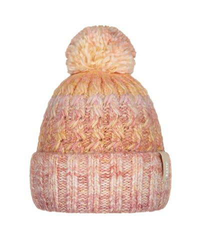 Barts Catbird beanie pompon arancia con fodera calda