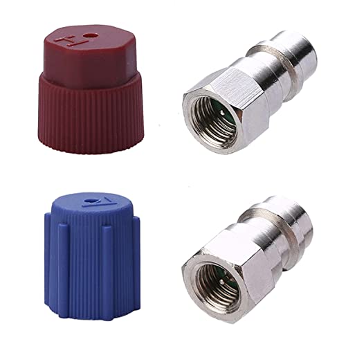 ThreeH Adattatore R12 R22 a R134a Auto 2 Pezzi