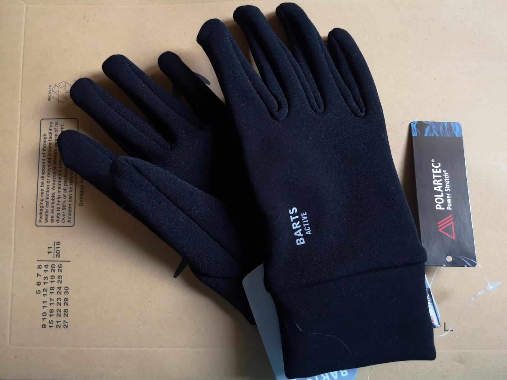 Barts Powerstretch guanti invernali nero taglia L