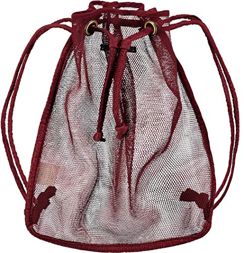 Barts Brampton Bucketbag zaino donna rosso trasparente