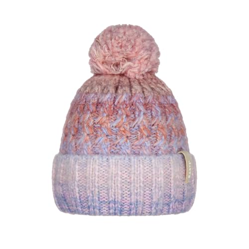 Barts Catbird beanie pompon arancia con fodera calda