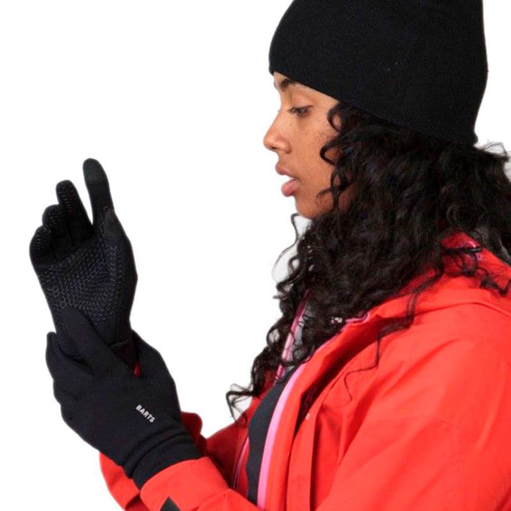 Barts Powerstretch Guanti Touch Unisex Neri Taglia L