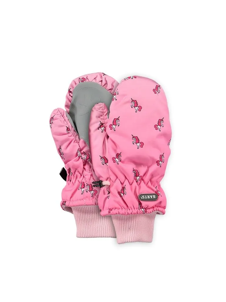 Barts muffole invernali bimbo rosa impermeabili 5