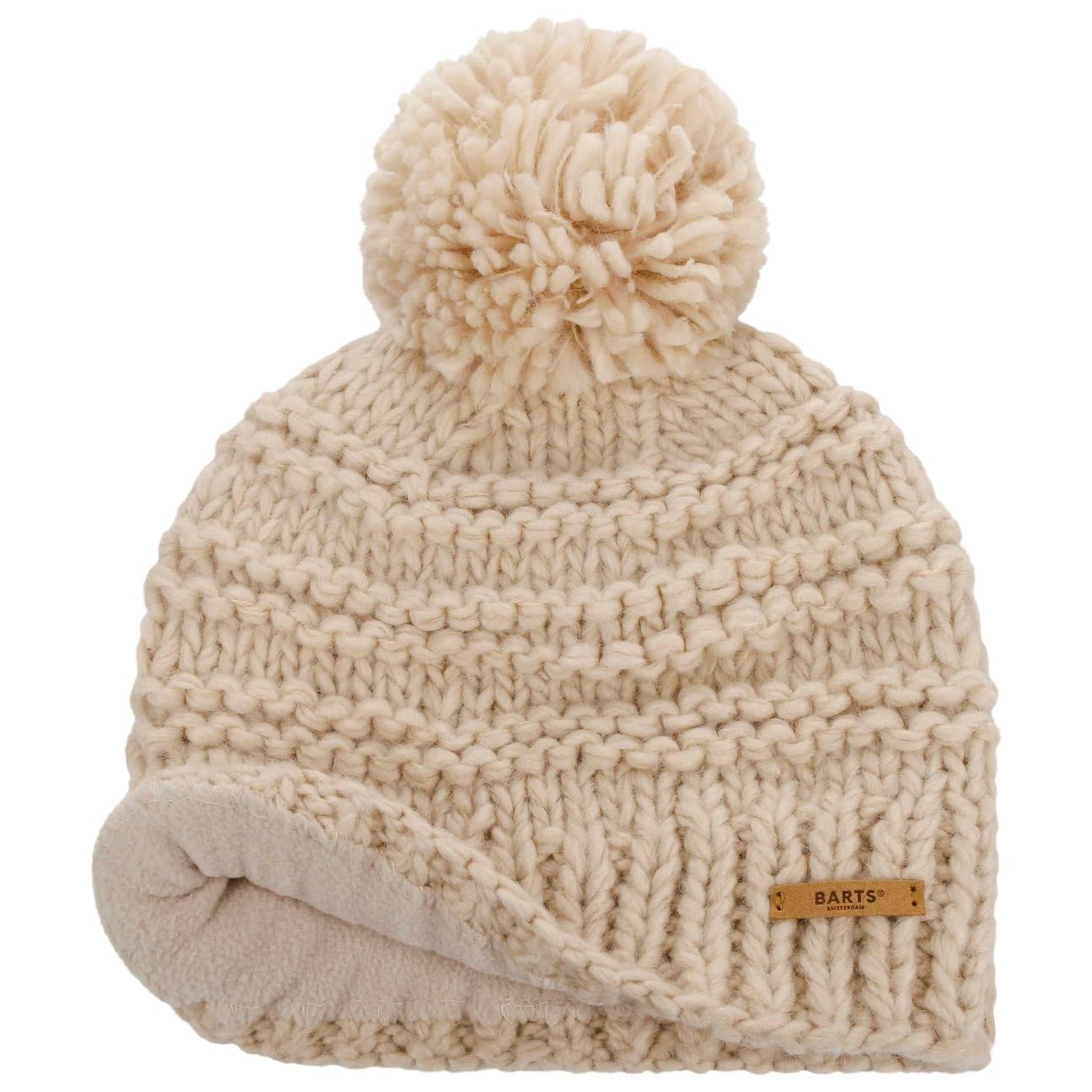 Barts Jasmin Berretto Donna Beige XL con Pompon