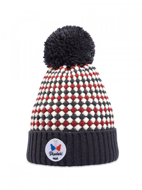 Pipolaki Bonnets Bonnet Botal berretto blu maglia pile