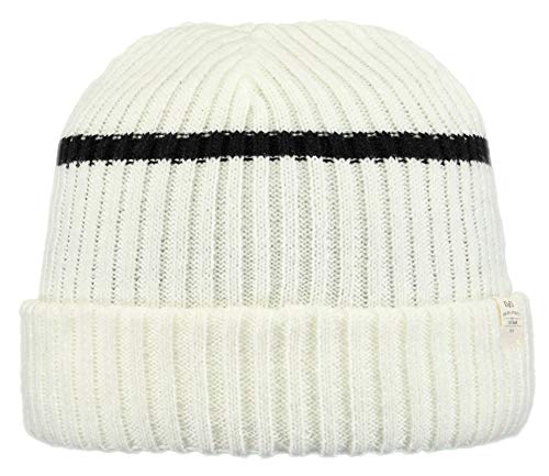 Barts Huxley Beanie berretto bimbo rosa riga grafica