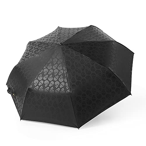 ThreeH ombrello pieghevole scheletro nero