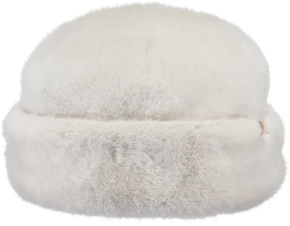 Barts Cherrybush Cappello Donna Avorio in Pelliccia Sintetica