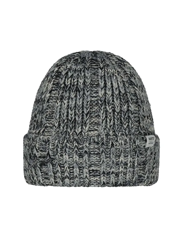 Barts Yffan Beanie berretto uomo pile grigio scuro