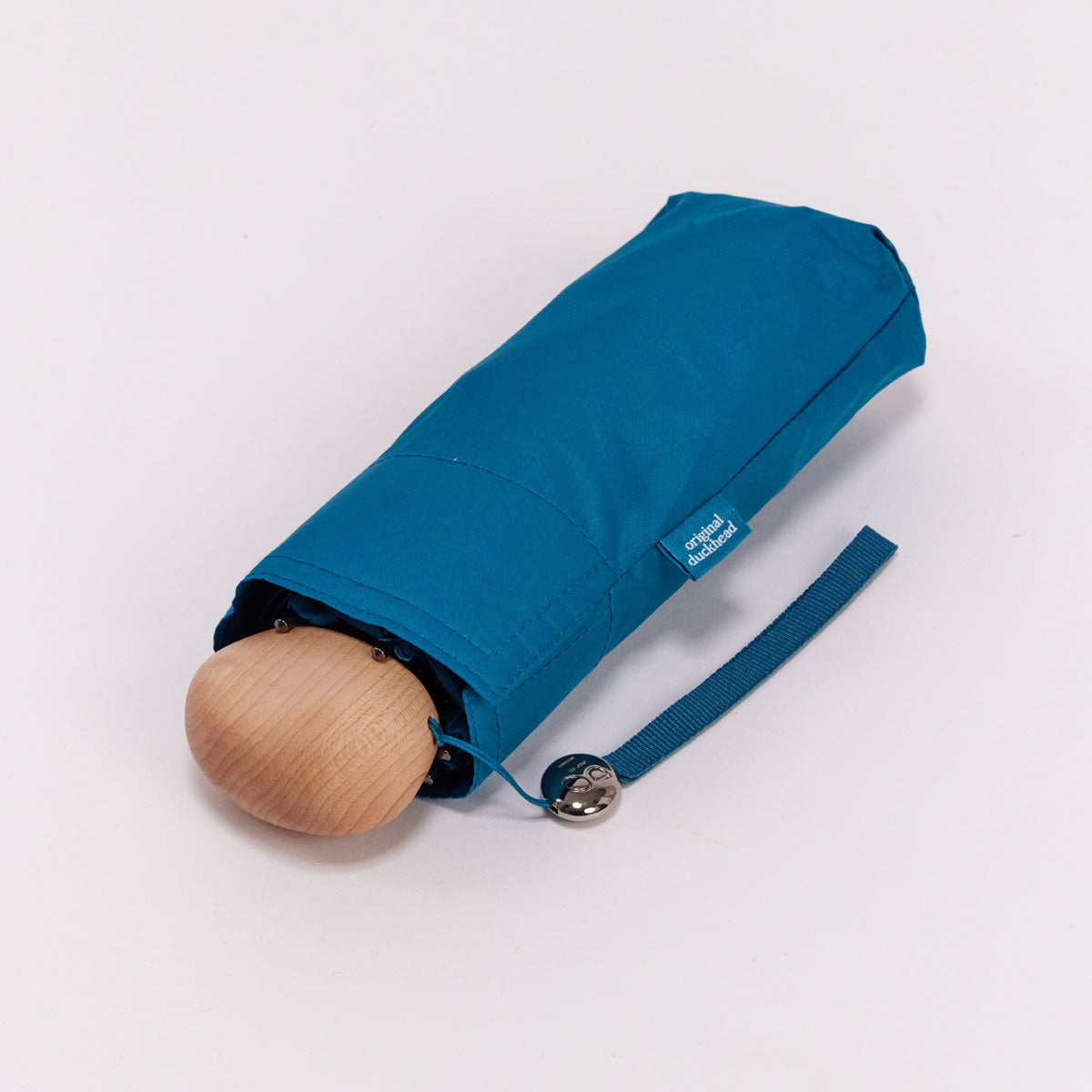 Original Duckhead Mini ombrello teal riciclato leggero