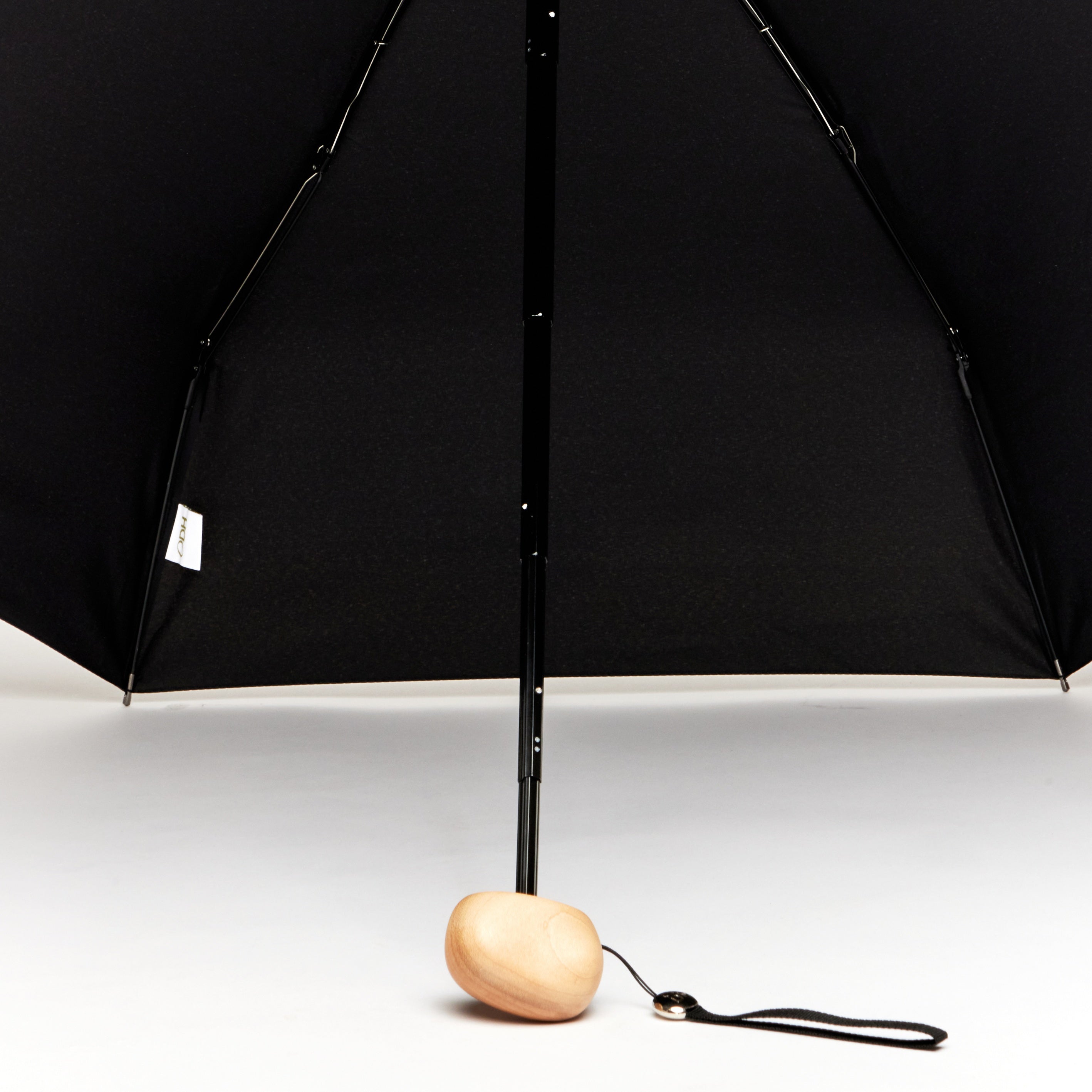 Original Duckhead The Mini Ombrello Pieghevole Nero Antipioggia