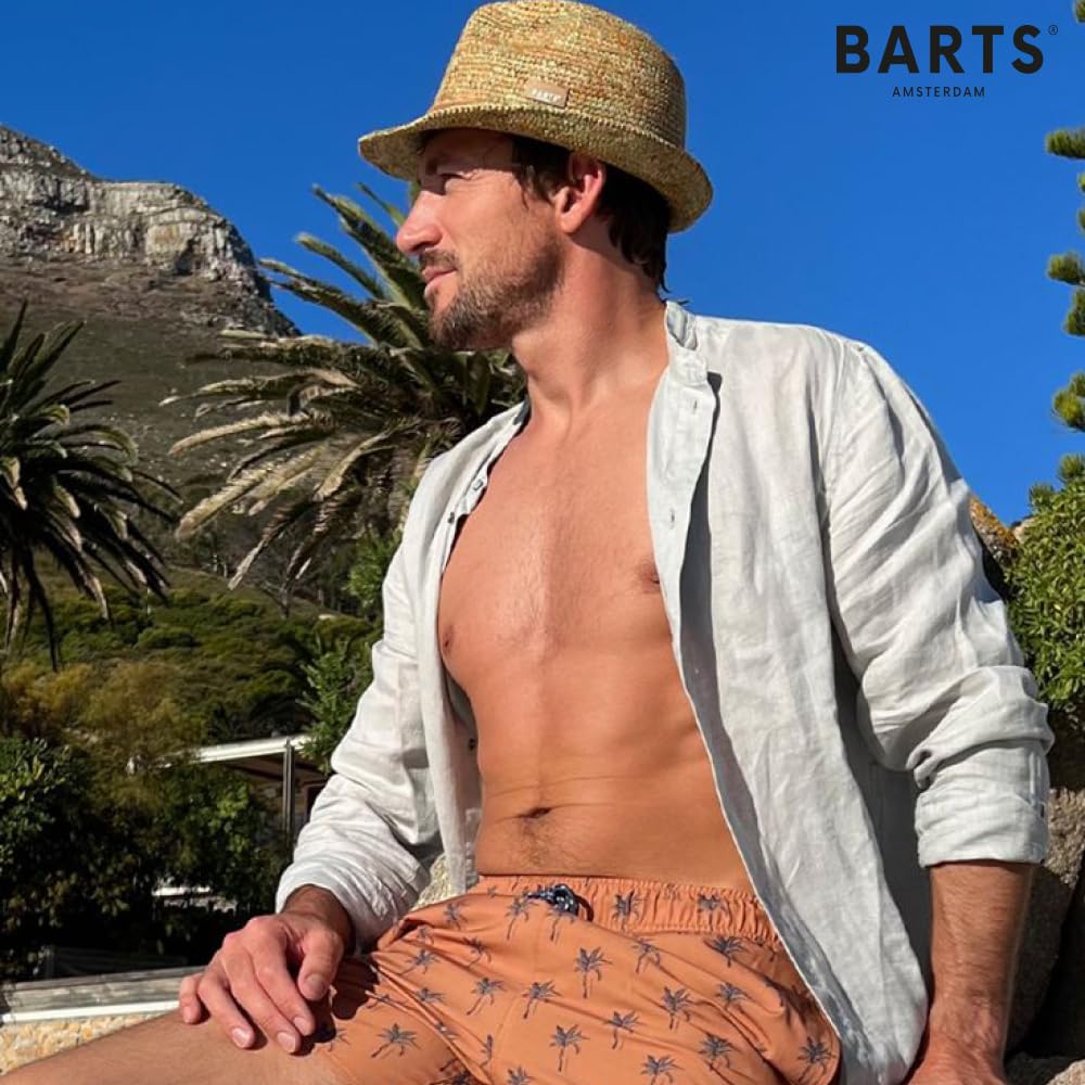 Barts Anjar Trilby Cappello Paglia Bicolore