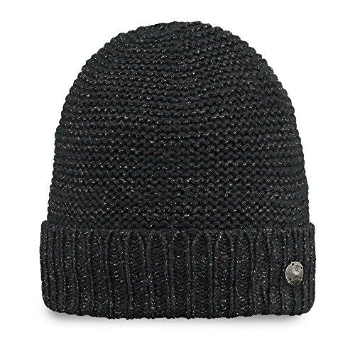 Barts Candice Beanie Donna Blu Taglia Unica Pile Luccicante