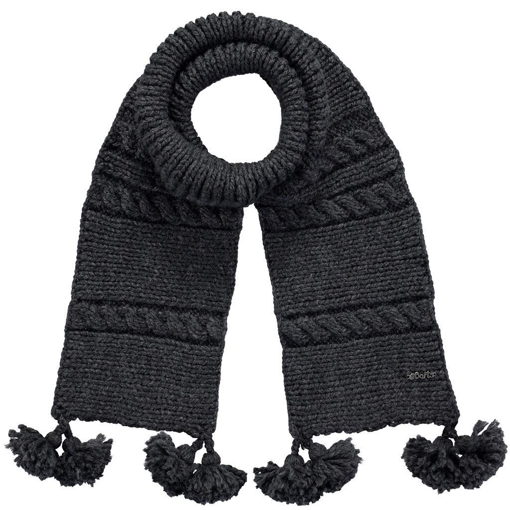 Barts Claire Scarf sciarpa bimba intrecciata con nappine