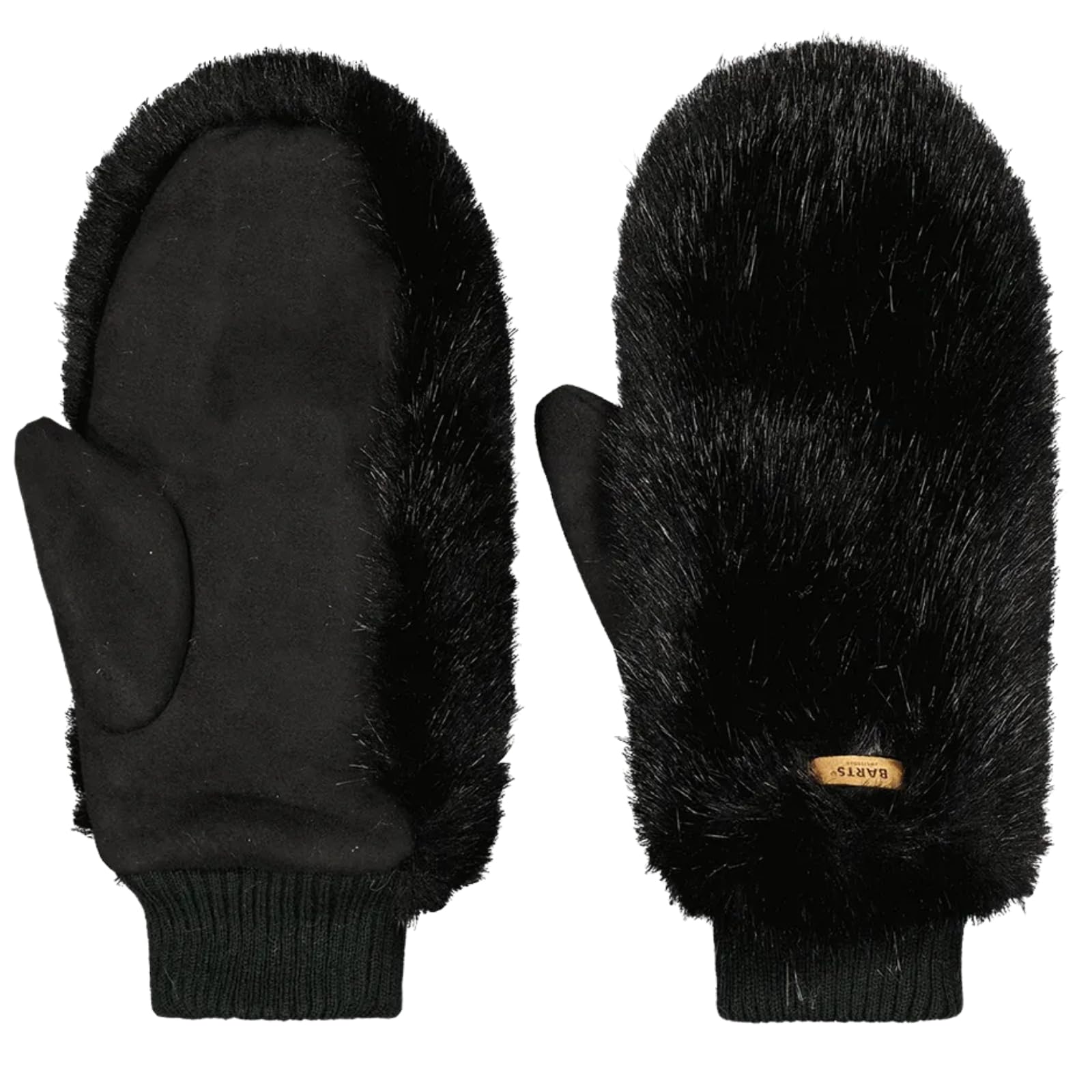 Barts Fur Mittens muffole pelliccia taglia unica
