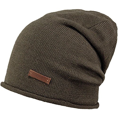 Barts James Beanie berretto uomo blu Delft