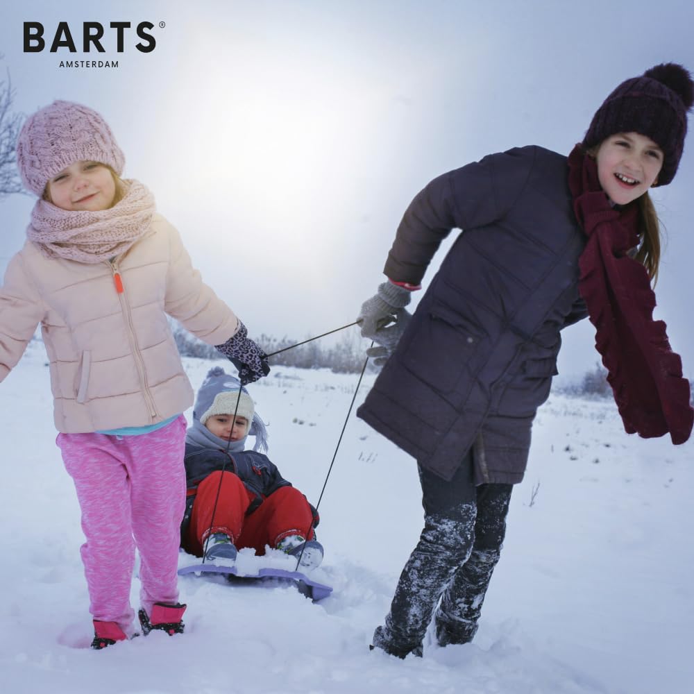 Barts Gloves Fleece Mitts muffole bimbo grigio acrilico