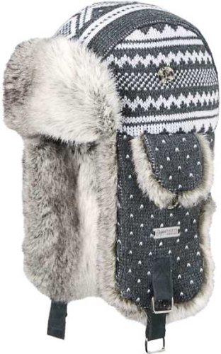 Barts Torino Kamikaze Print Berretto Grigio