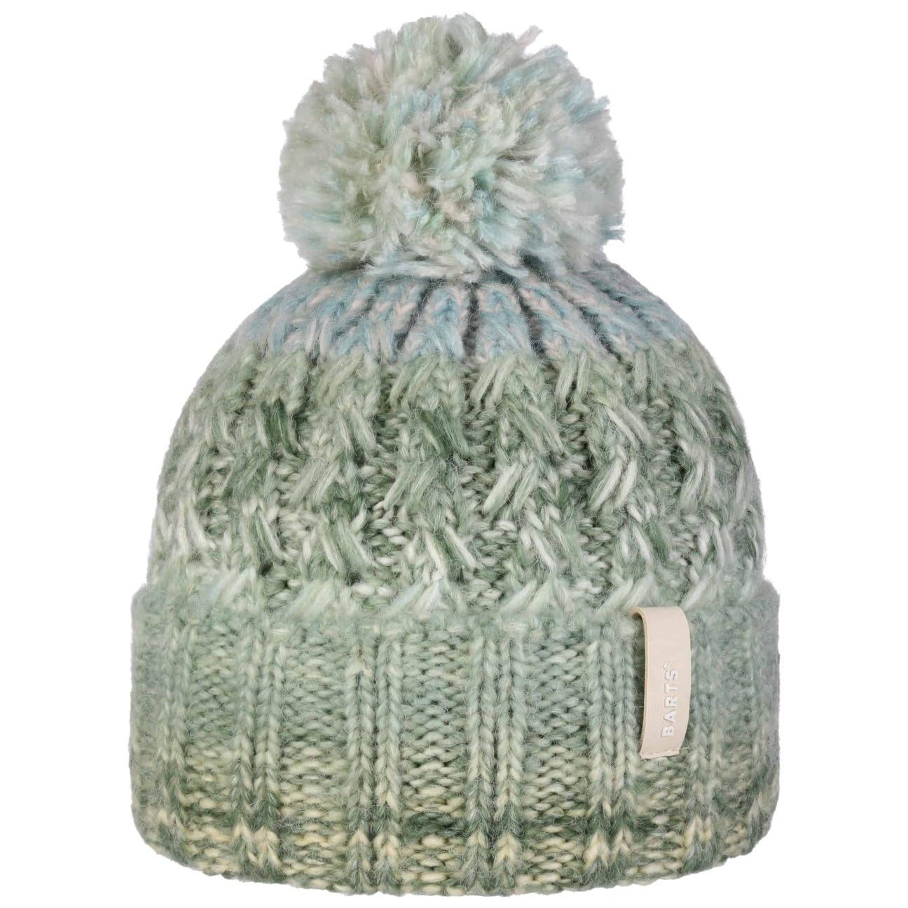Barts Catbird beanie pompon arancia con fodera calda