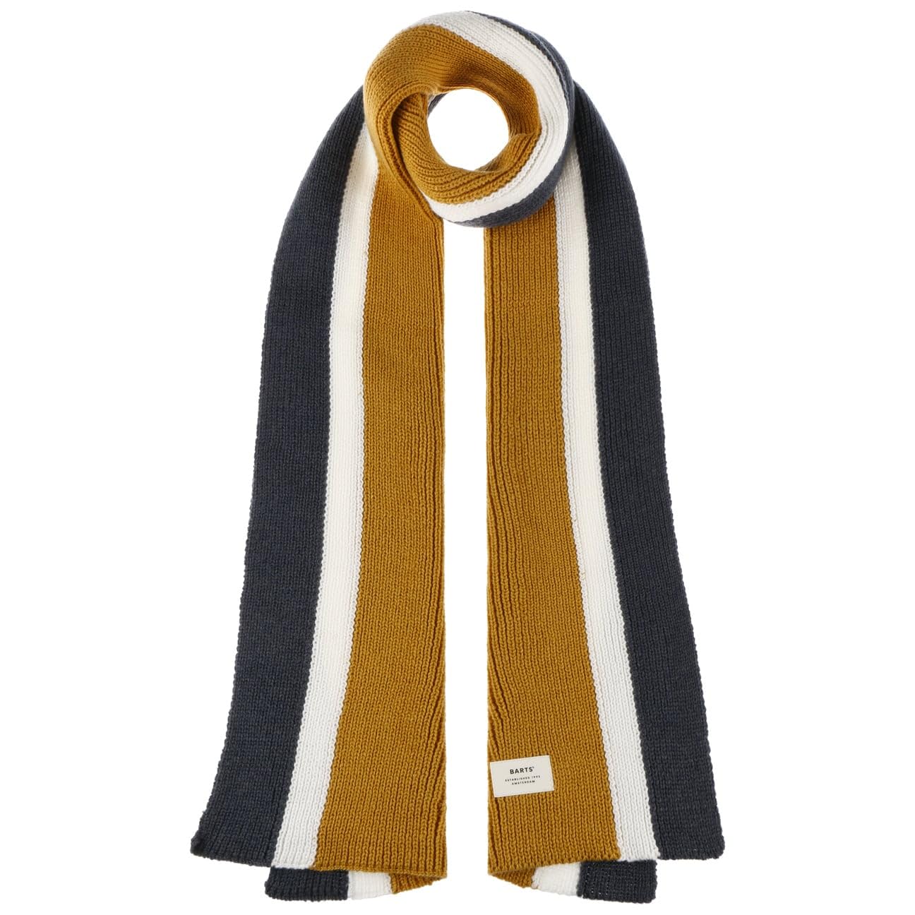 Barts Ardem Sciarpa Maglia Uomo Senape