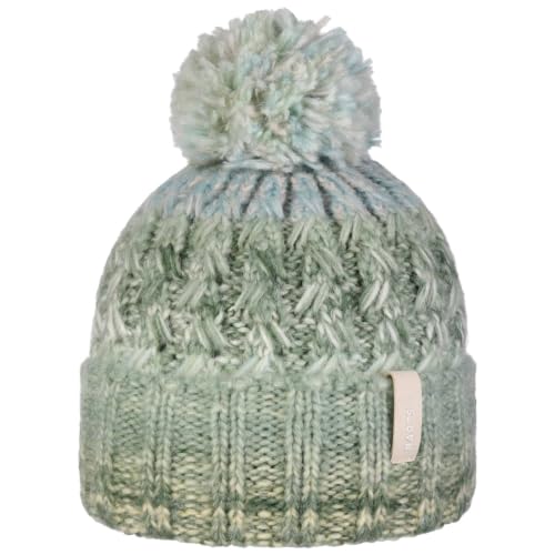 Barts Catbird beanie pompon arancia con fodera calda