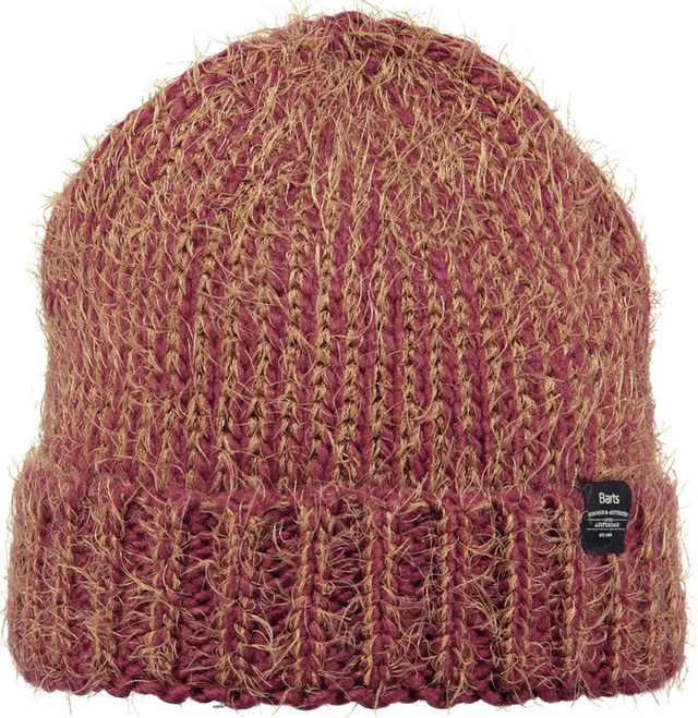 Barts Beanie berretto invernale rosso vinaccia