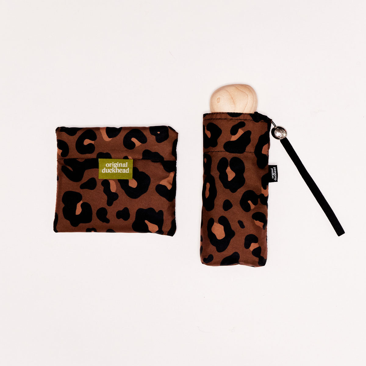 Original Duckhead Rainy Day Sets Leopard Mini Bundle ombrello