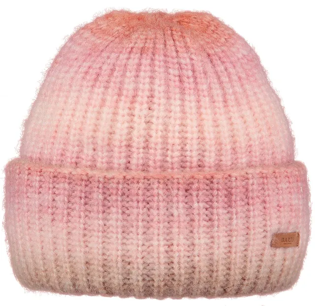 Barts Vreya Beanie Donna Rosa Pink con Risvolto