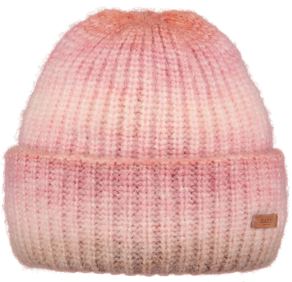 Barts Vreya Beanie Donna Rosa Pink con Risvolto