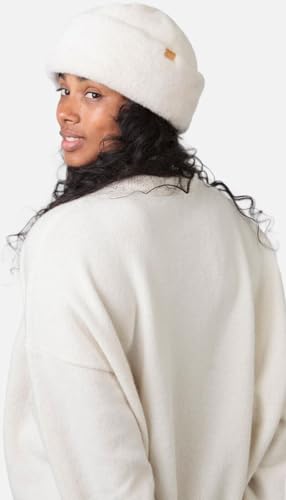 Barts Cherrybush Cappello Donna Avorio in Pelliccia Sintetica